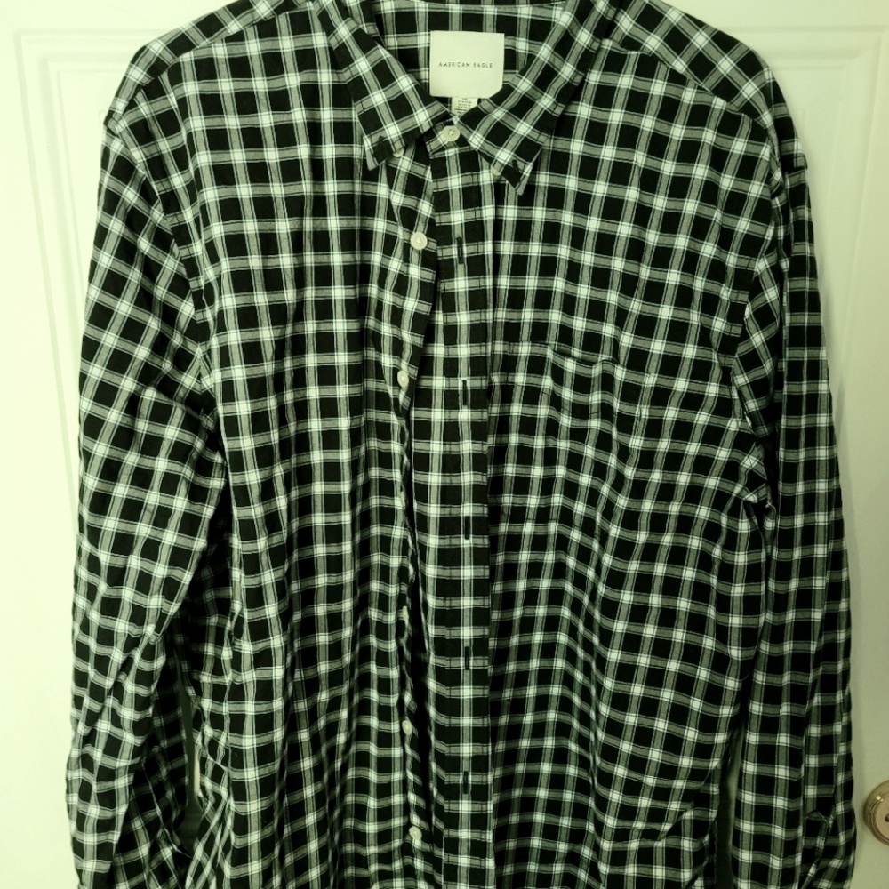 American Eagle Button Up - image 1